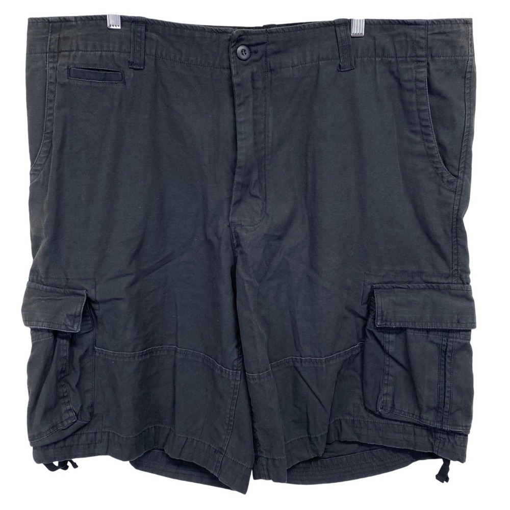 Rothco Infantry Utility Shorts Mens Cargo Black Cotton Casual XL Regular 39 -43